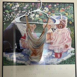 SHEIN Tan Fabric Detail